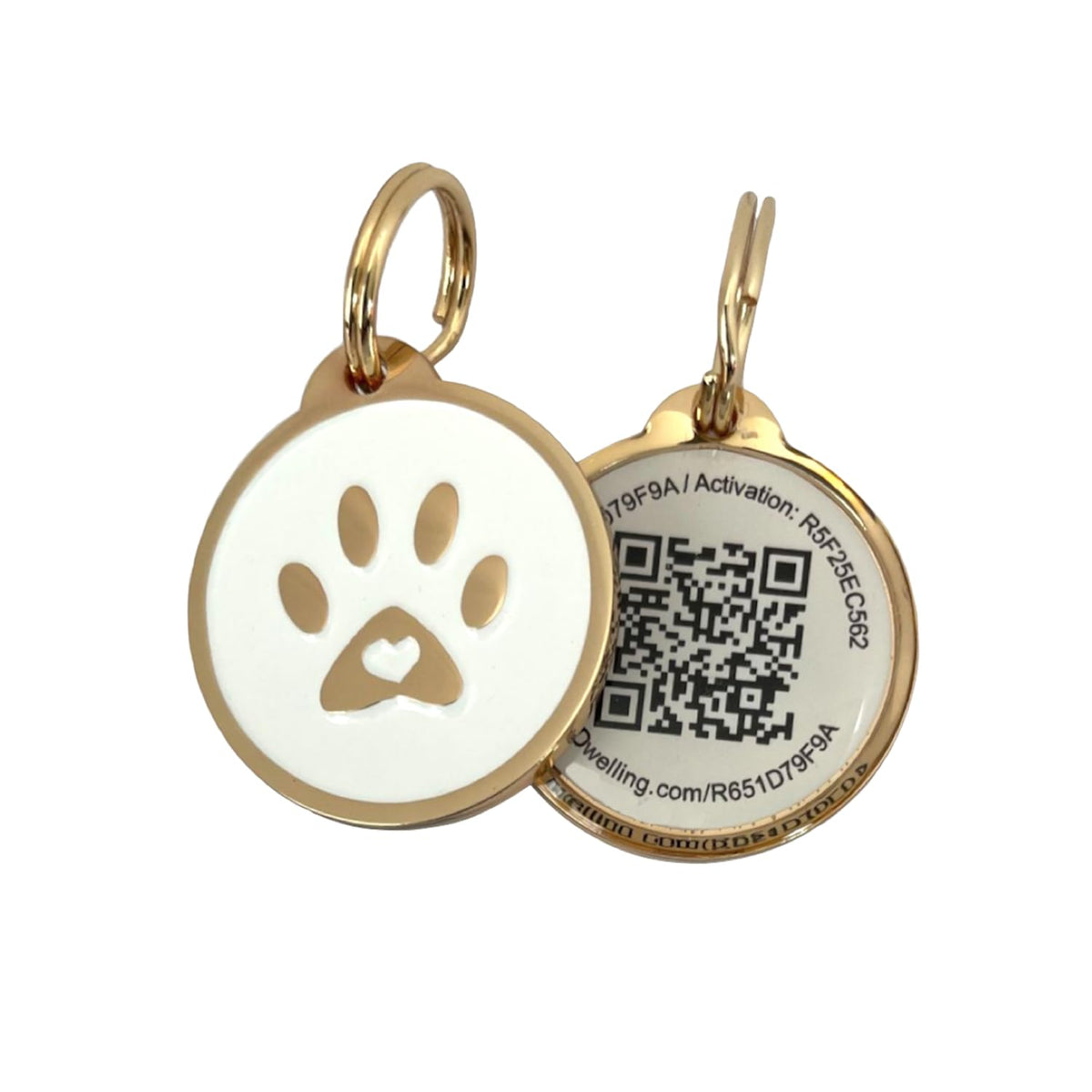 QR Code Pet ID Tag with Personalized Online Profile
