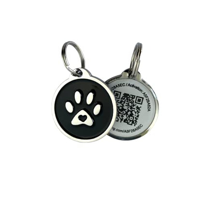 QR Code Pet ID Tag with Personalized Online Profile