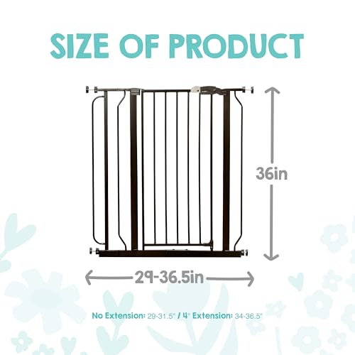 Regalo Easy Step Extra Wide Walk Through Baby Gate