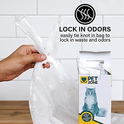Pet Zone Smart Scoop Semi Automatic Self Cleaning Cat Litter Box with Bags