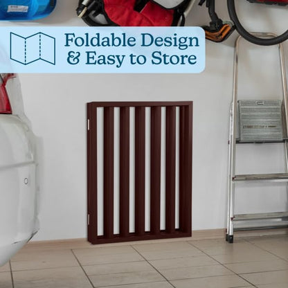 Freestanding Retractable Pet Gate for Doorways & Stairs