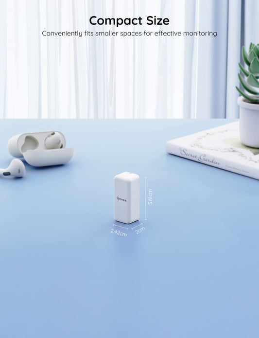 Smart WiFi Temperature & Humidity Monitor with App Alerts