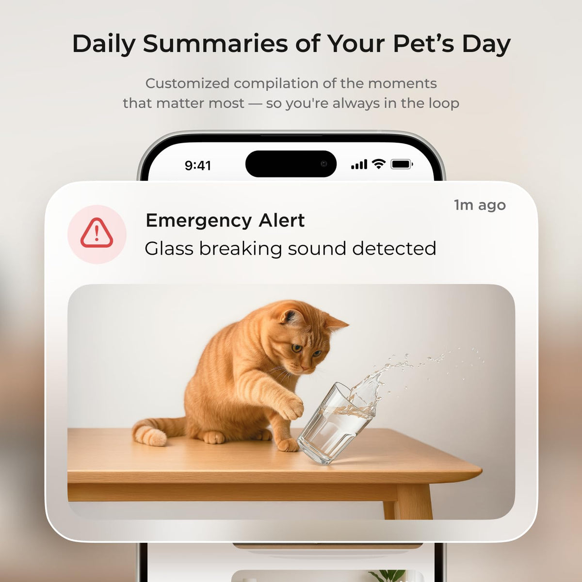 Petcube Cam 360 – Wi-Fi Pan-Tilt Pet Security Camera with App