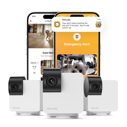 Petcube Cam 360 – Wi-Fi Pan-Tilt Pet Security Camera with App