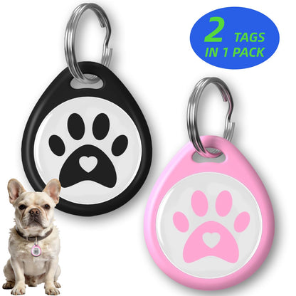 QR Code Pet ID Tag with Scan Alerts & Digital Profile