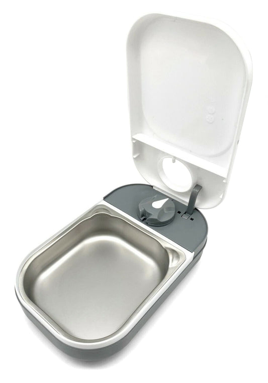 Closer Pets Automatic Timed Feeders with Stainless Steel Inserts