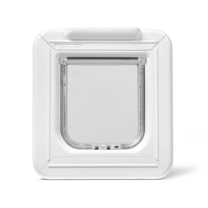 Microchip Smart Cat Door with Timer Control & LCD Display