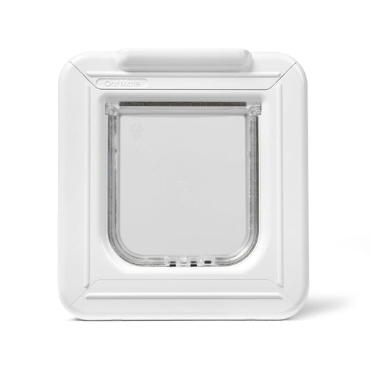 Microchip Smart Cat Door with Timer Control & LCD Display