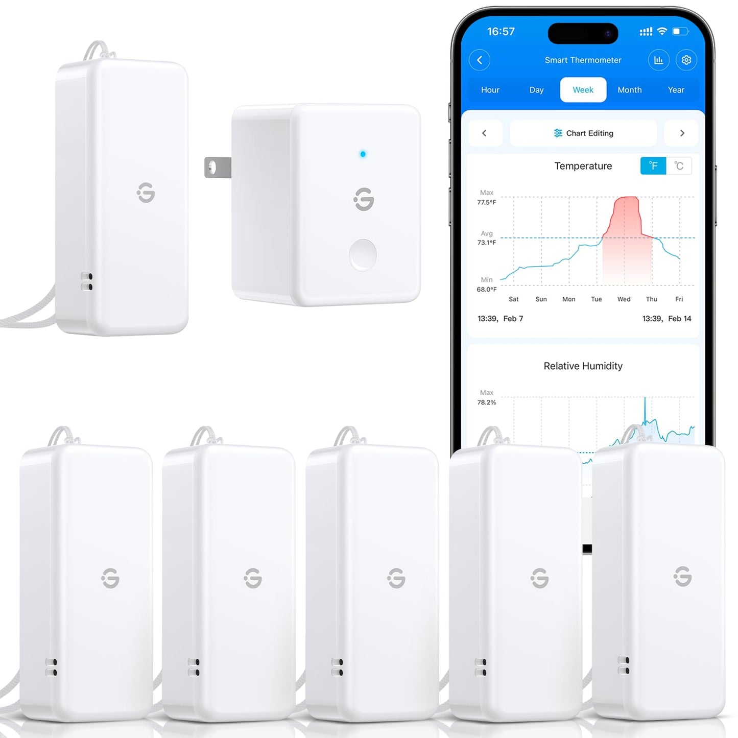 GoveeLife 2.0 WiFi Hygrometer Thermometer