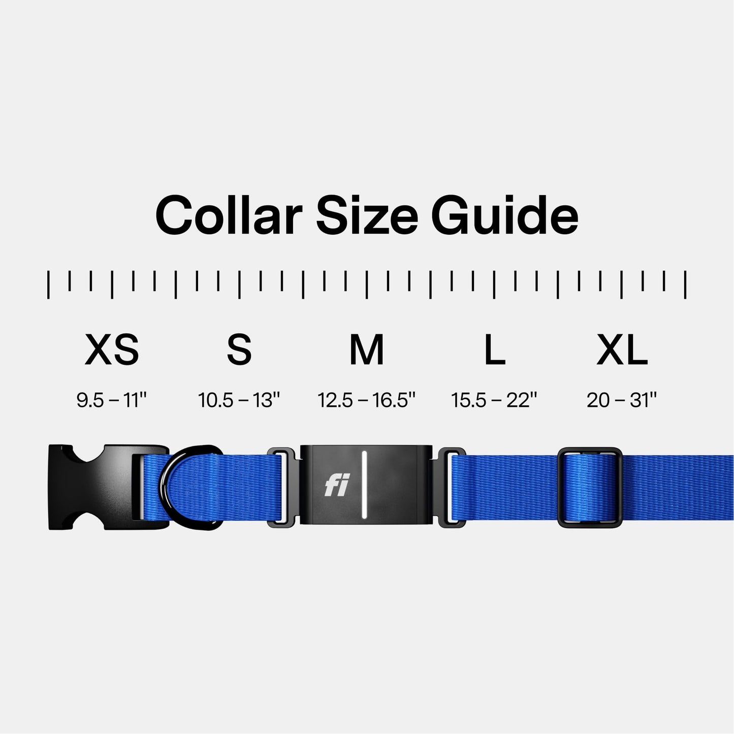Fi Series 3+ Smart Dog Collar, GPS + Health Tracking, 6-Month Membership
