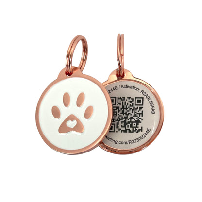 QR Code Pet ID Tag with Personalized Online Profile