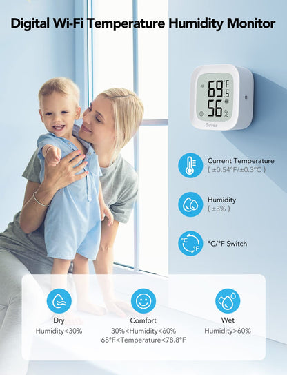 WiFi Temperature & Humidity Monitor with E-Ink Display