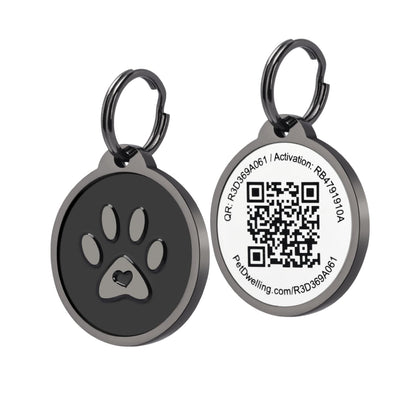 QR Code Pet ID Tag with Personalized Online Profile