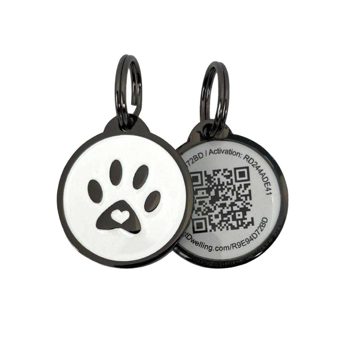 QR Code Pet ID Tag with Personalized Online Profile