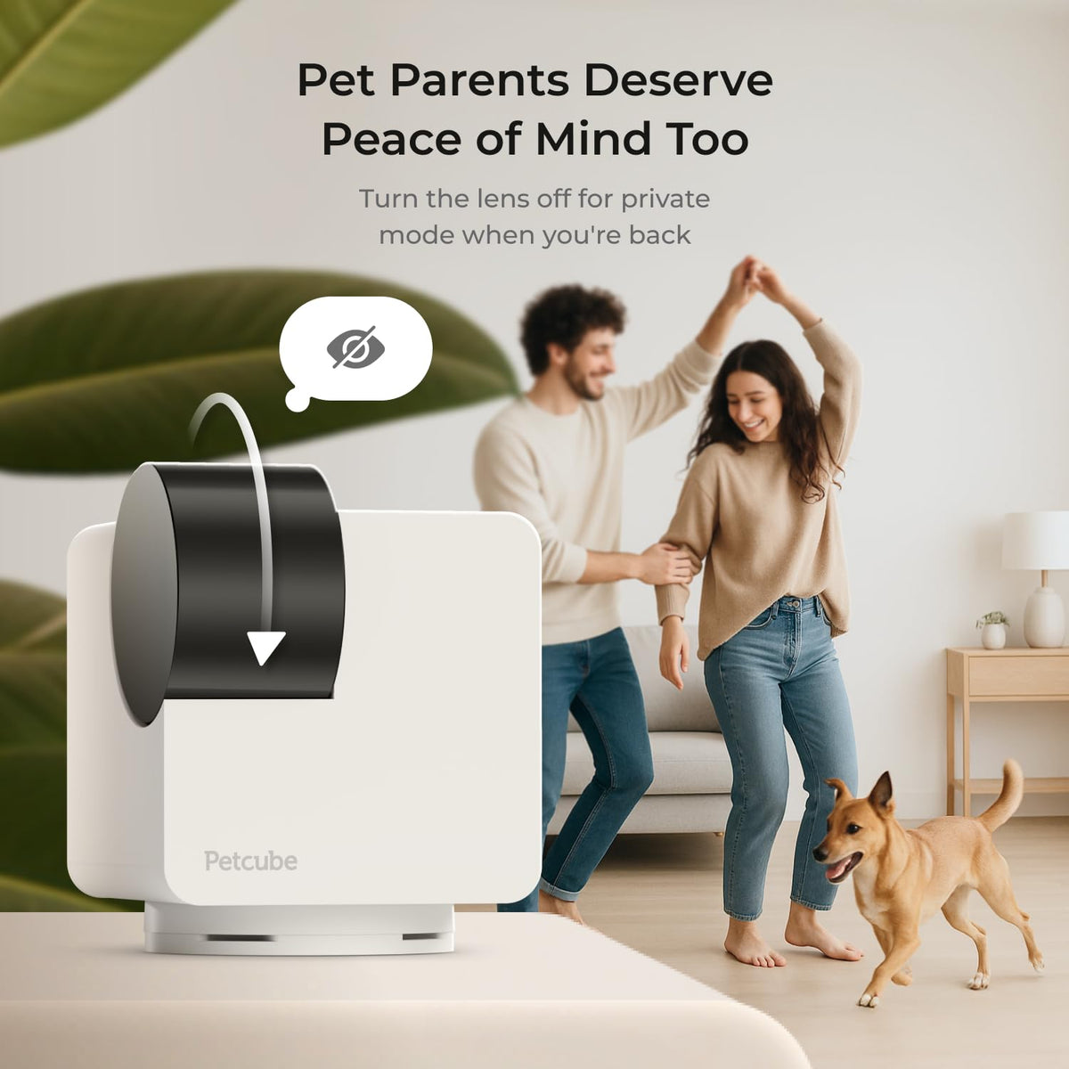 Petcube Cam 360 – Wi-Fi Pan-Tilt Pet Security Camera with App