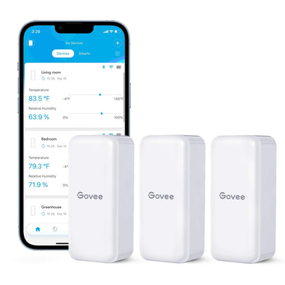 Smart WiFi Temperature & Humidity Monitor with App Alerts