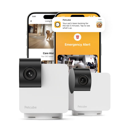 Petcube Cam 360 – Wi-Fi Pan-Tilt Pet Security Camera with App