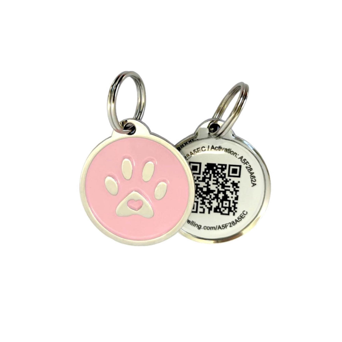 QR Code Pet ID Tag with Personalized Online Profile