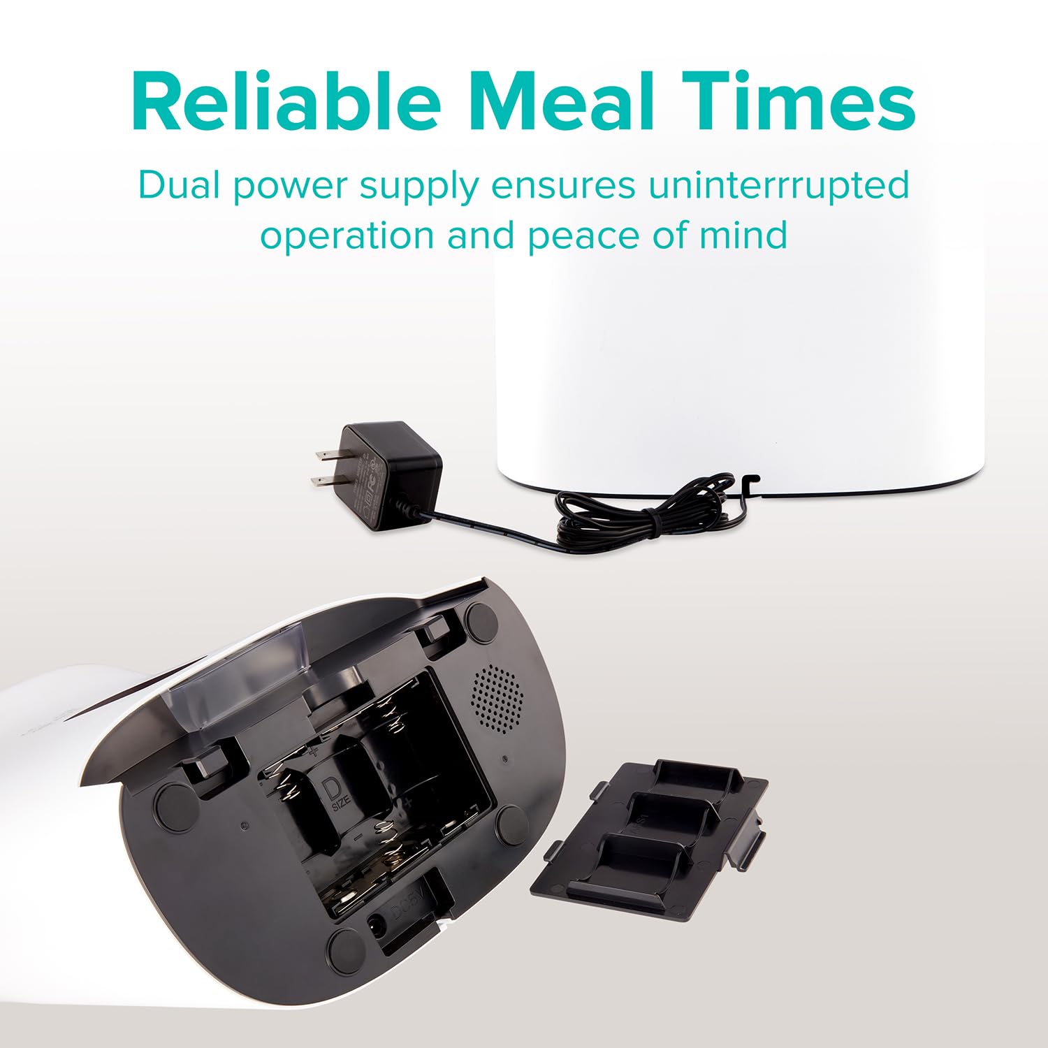 Automatic Pet Feeder with Portion Control & Voice Recording