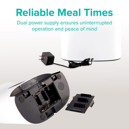 Automatic Pet Feeder with Portion Control & Voice Recording