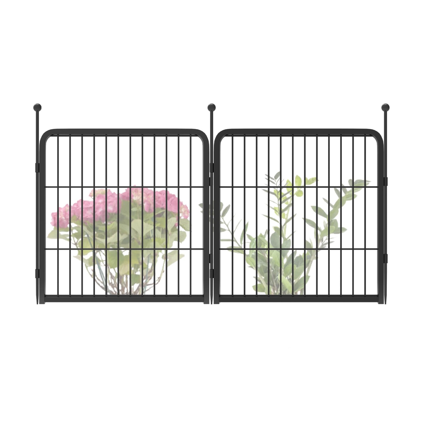 FXW No Dig Garden Fence, Outdoor for Yard