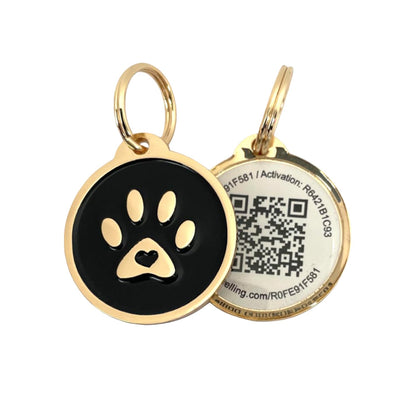 QR Code Pet ID Tag with Personalized Online Profile