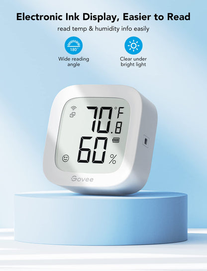 WiFi Temperature & Humidity Monitor with E-Ink Display