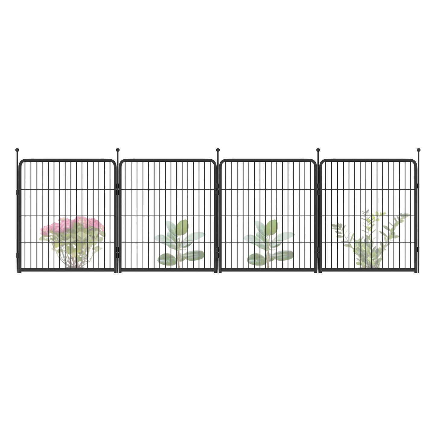 FXW No Dig Garden Fence, Outdoor for Yard