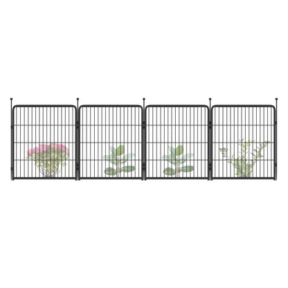 FXW No Dig Garden Fence, Outdoor for Yard