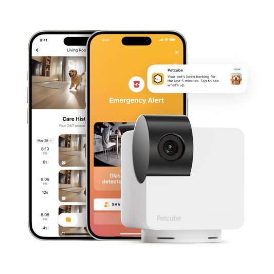 Petcube Cam 360 – Wi-Fi Pan-Tilt Pet Security Camera with App