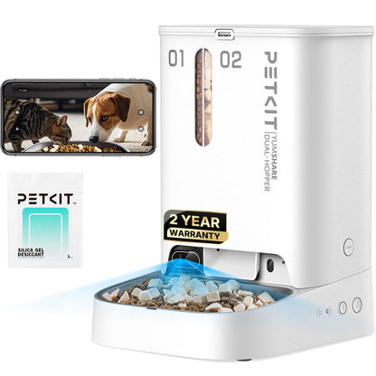 1080P Smart Pet Feeder with Camera & Two-Way Audio