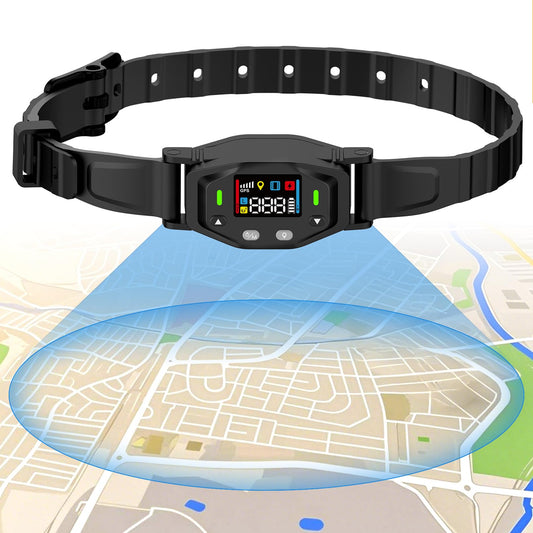 LINCAE GPS Wireless Dog Fence with 25-999 Yard Range