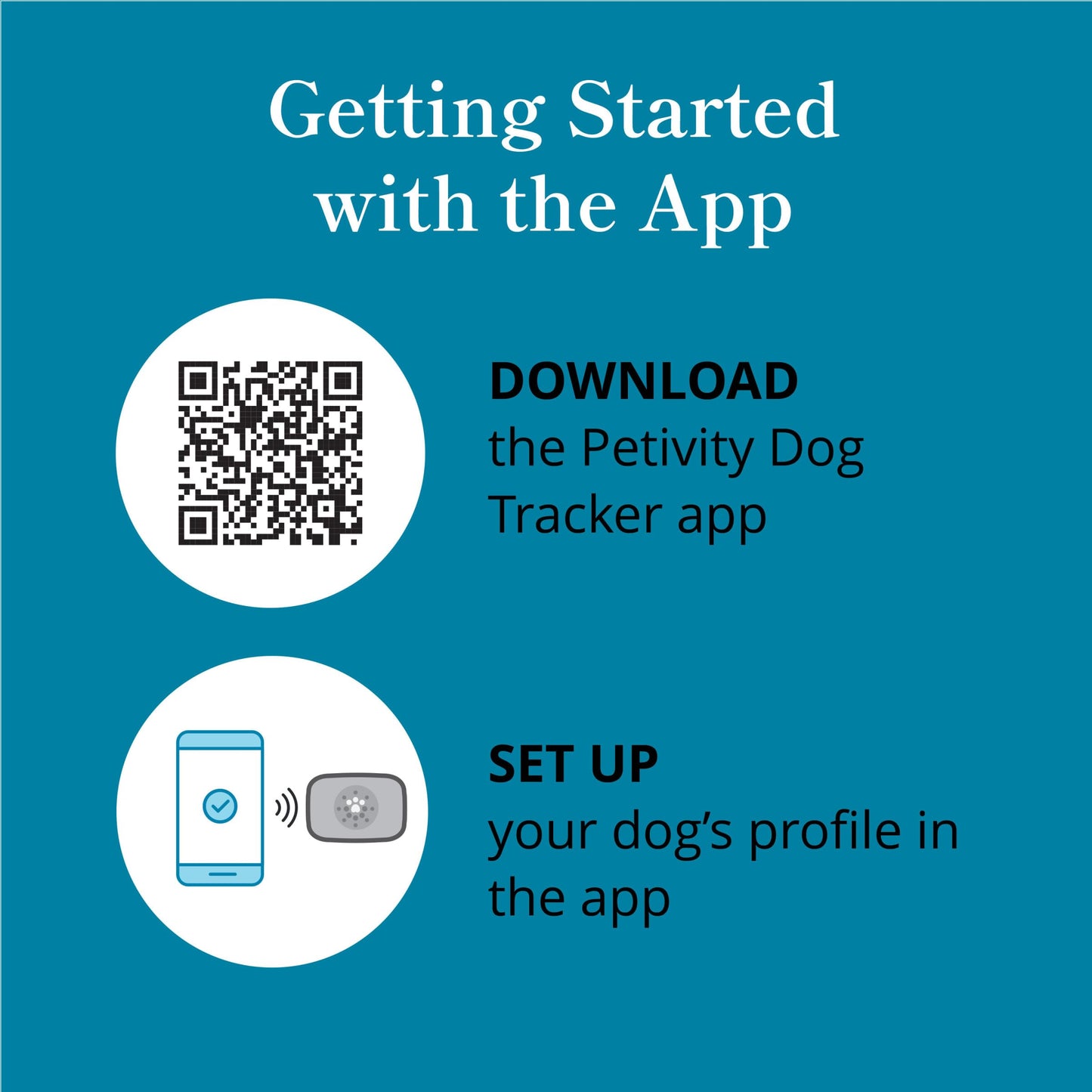 petivity Dog GPS Tracker Powered by Purina, Waterproof Real Time Tracking GPS Dog Collar, Downloadable App, Subscription Required