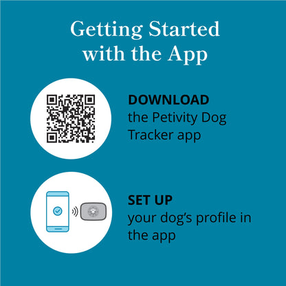 petivity Dog GPS Tracker Powered by Purina, Waterproof Real Time Tracking GPS Dog Collar, Downloadable App, Subscription Required