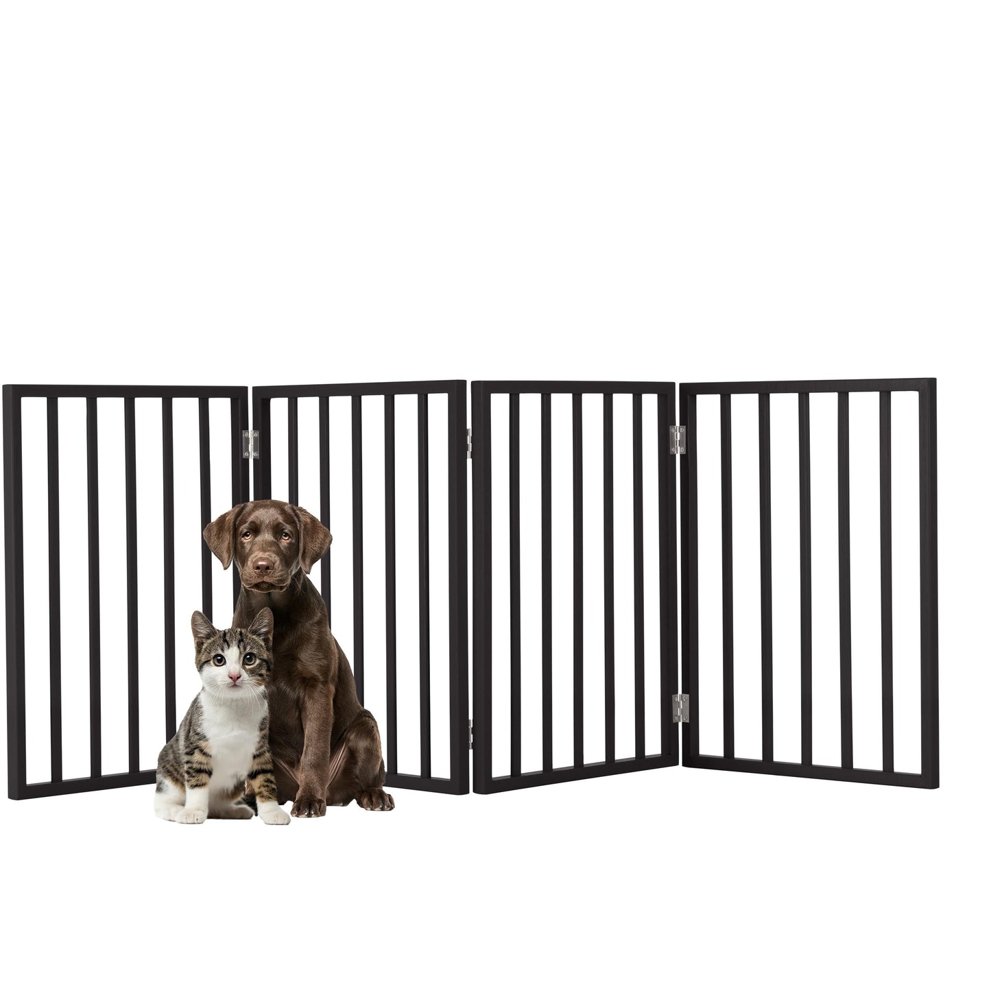 PETMAKER Pet Gate Freestanding Dog Gate for Indoor or Outdoor Use