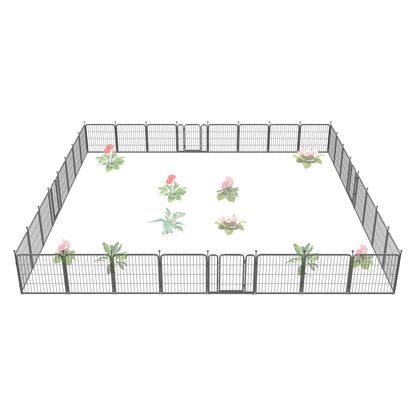 FXW No Dig Garden Fence, Outdoor for Yard