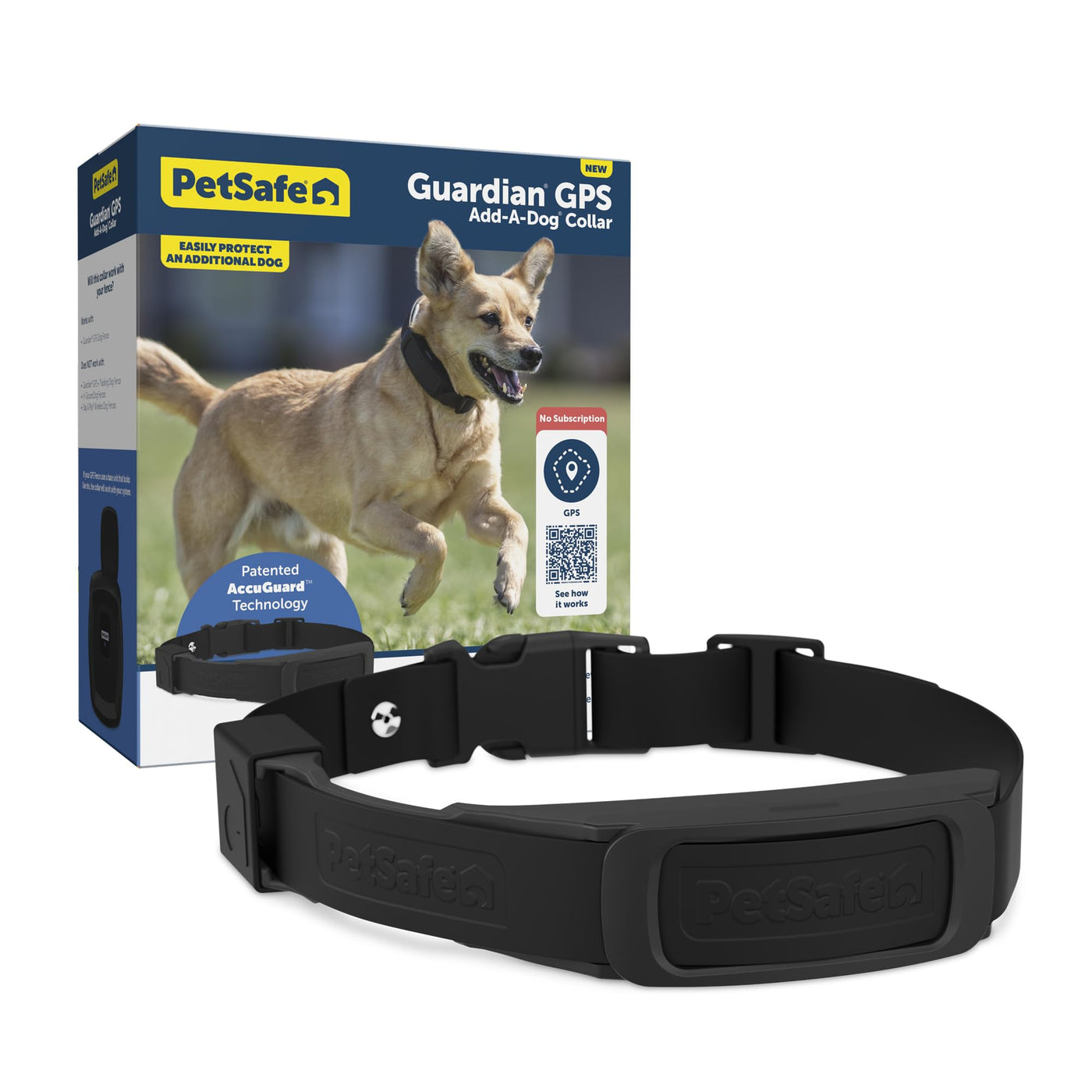 Subscription-Free GPS Dog Collar with Wireless Fence