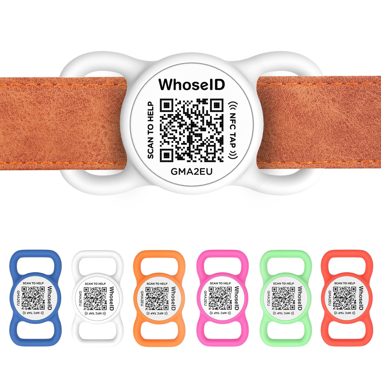 QR & NFC Pet ID Tag with Online Profile & Location Alerts