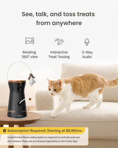 Furbo 360º Pet Camera w/Subscription Required
