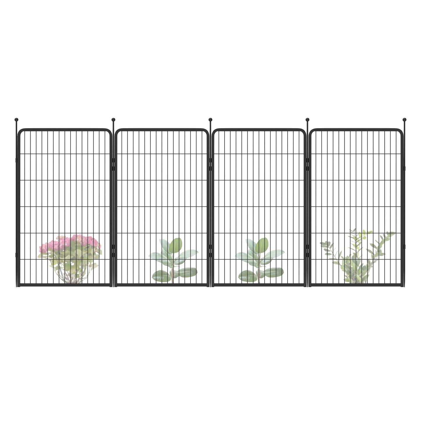 FXW No Dig Garden Fence, Outdoor for Yard
