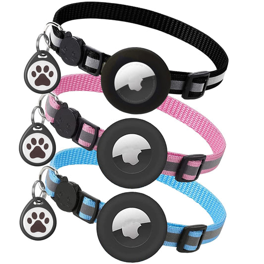 Reflective Cat Collar+cat tag