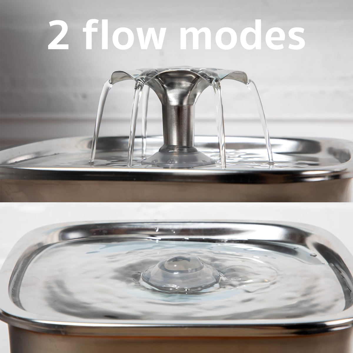 2.8L Stainless Steel Automatic Pet Water Fountain