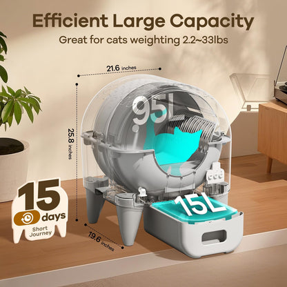 Fumoi Self Cleaning Litter Box