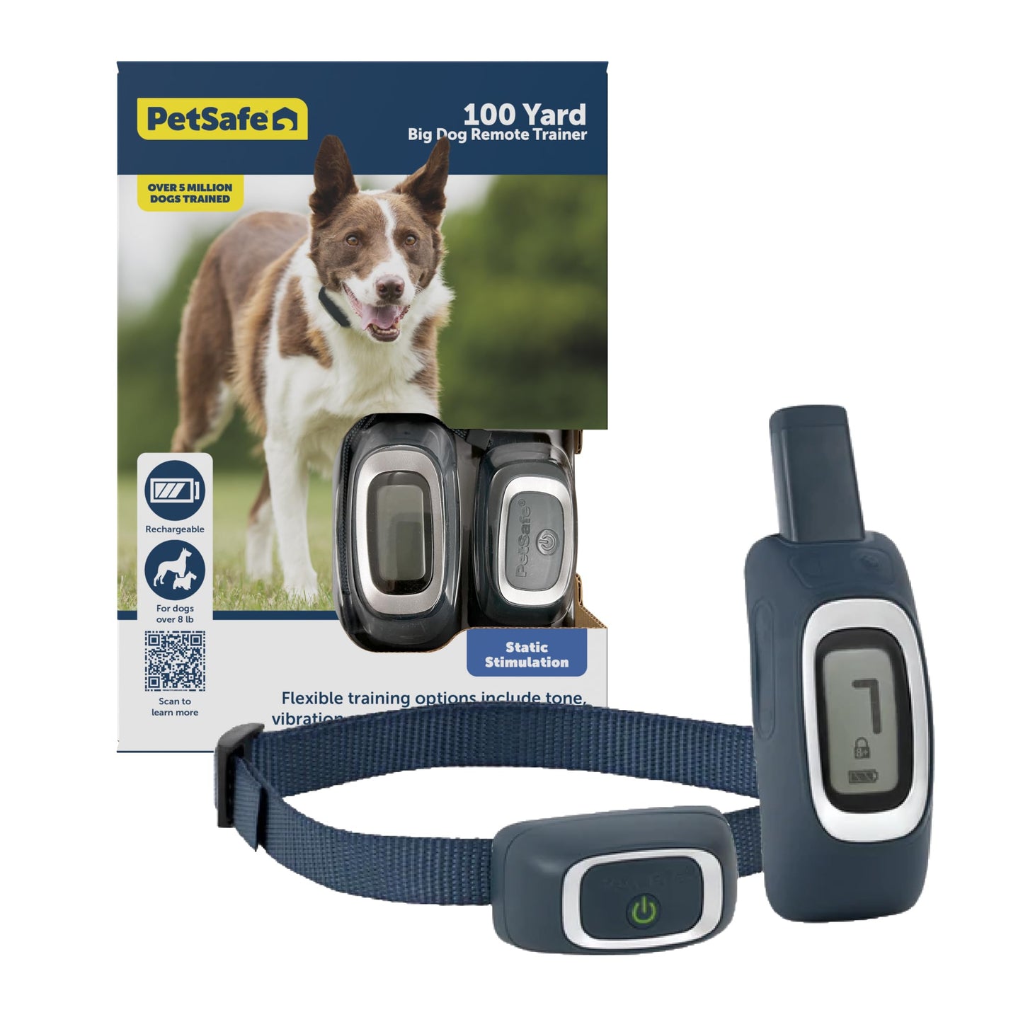 Rechargeable Remote Dog Training Collar with 15 Levels