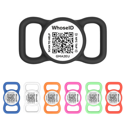 QR & NFC Pet ID Tag with Online Profile & Location Alerts