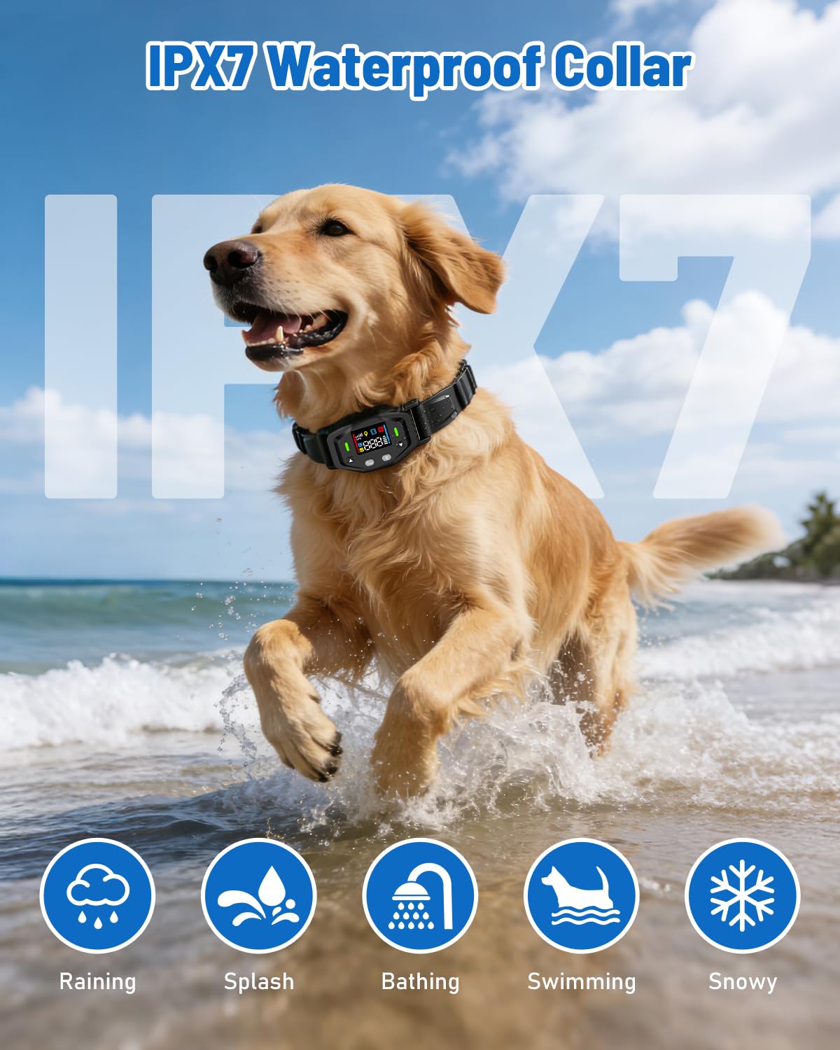 LINCAE GPS Wireless Dog Fence with 25-999 Yard Range