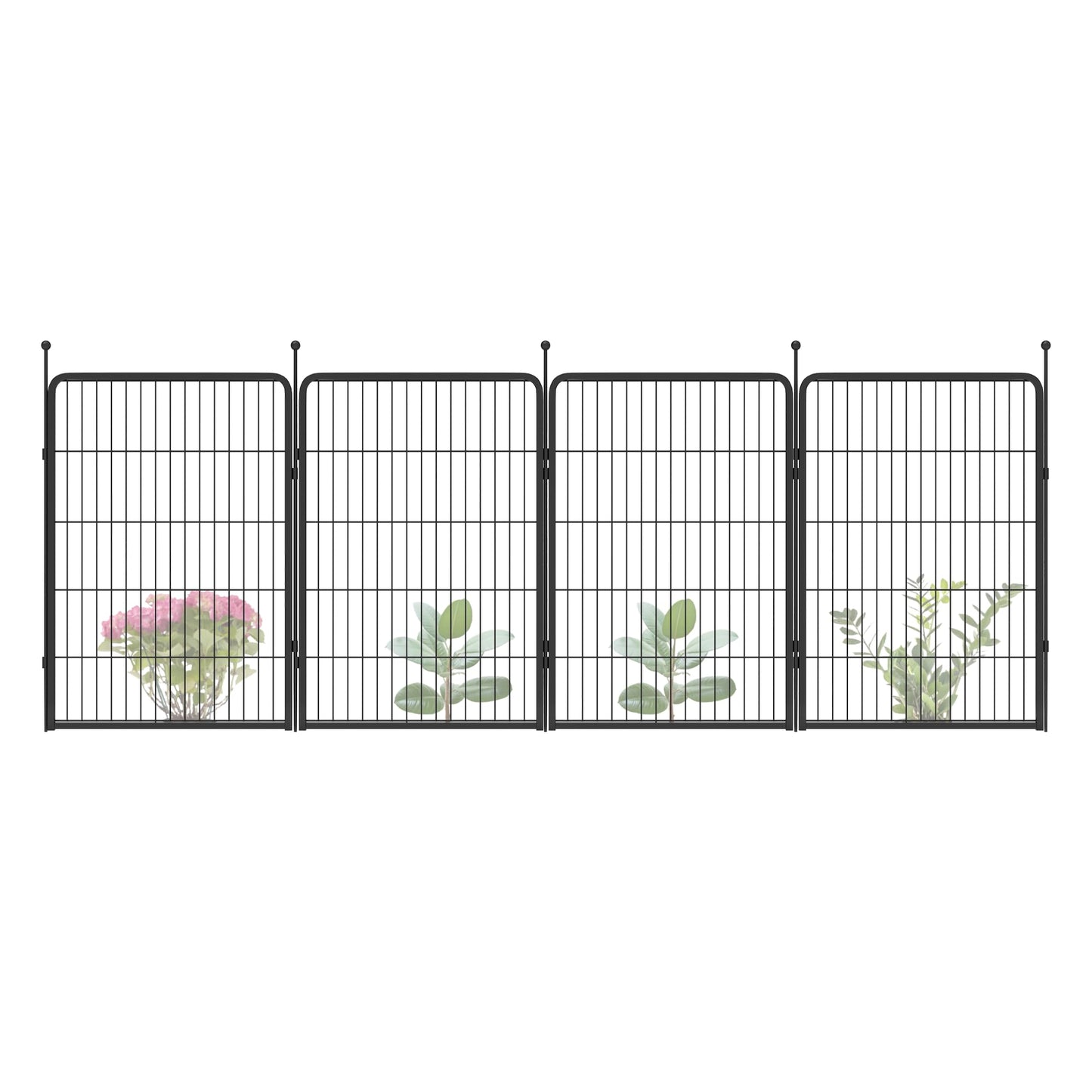 FXW No Dig Garden Fence, Outdoor for Yard