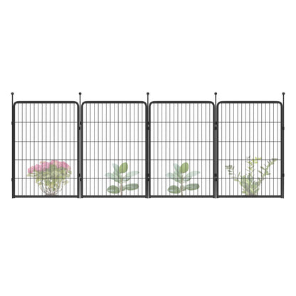 FXW No Dig Garden Fence, Outdoor for Yard