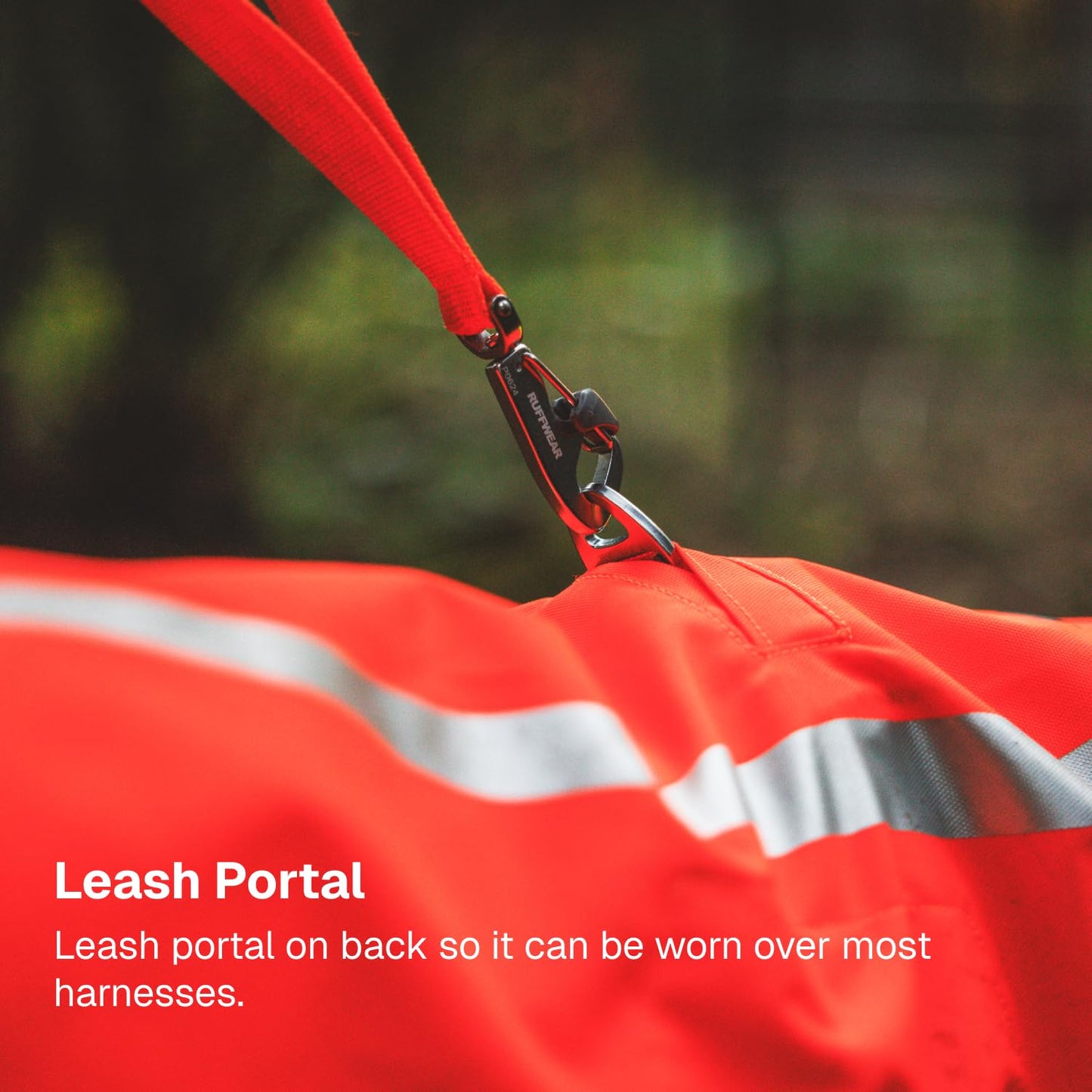 High-Visibility Reflective Dog Vest with Water-Repellent Shell