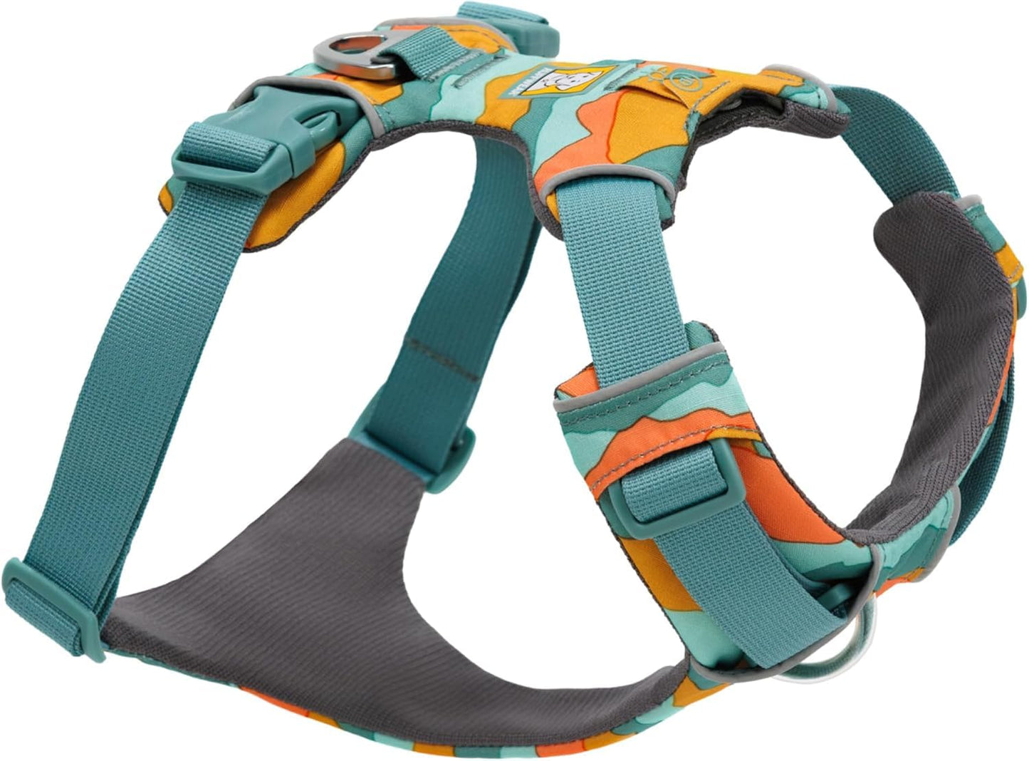 Reflective Padded Dog Harness with Dual Leash Clips
